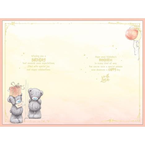 Especially For You  Me to You Bear Birthday Card Extra Image 1